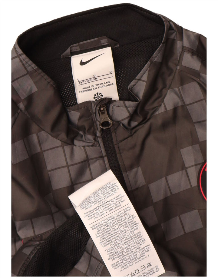 Giacca da tuta da ragazzo Nike Paris Saint-Germain 12-13 anni, grande, grigia