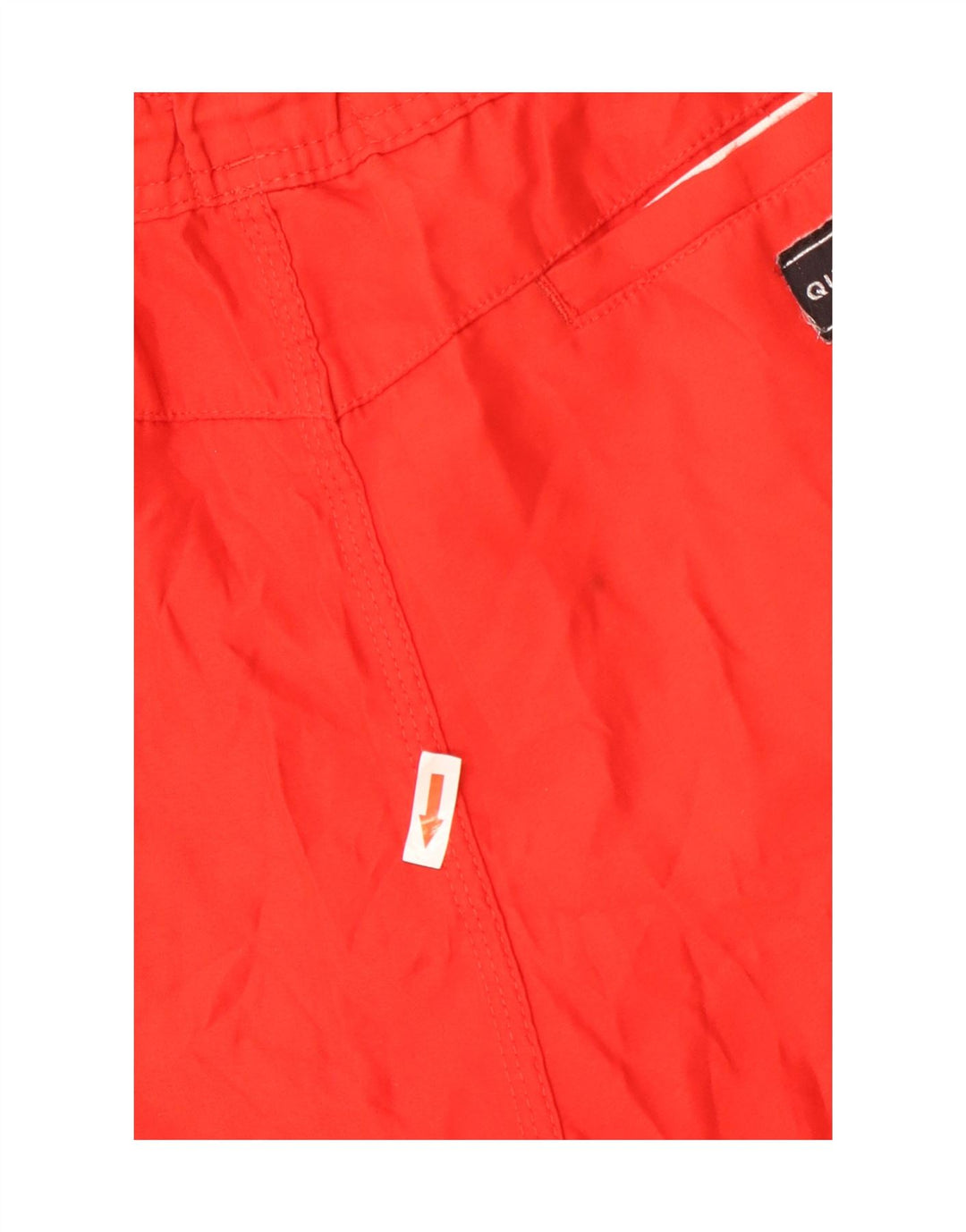 Pantaloncini sportivi da uomo Quiksilver grandi rossi in poliestere