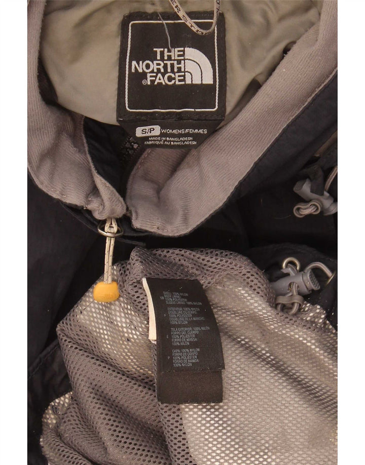 Giacca antipioggia oversize con cappuccio The North Face da donna Hyvent UK 10 piccola nera
