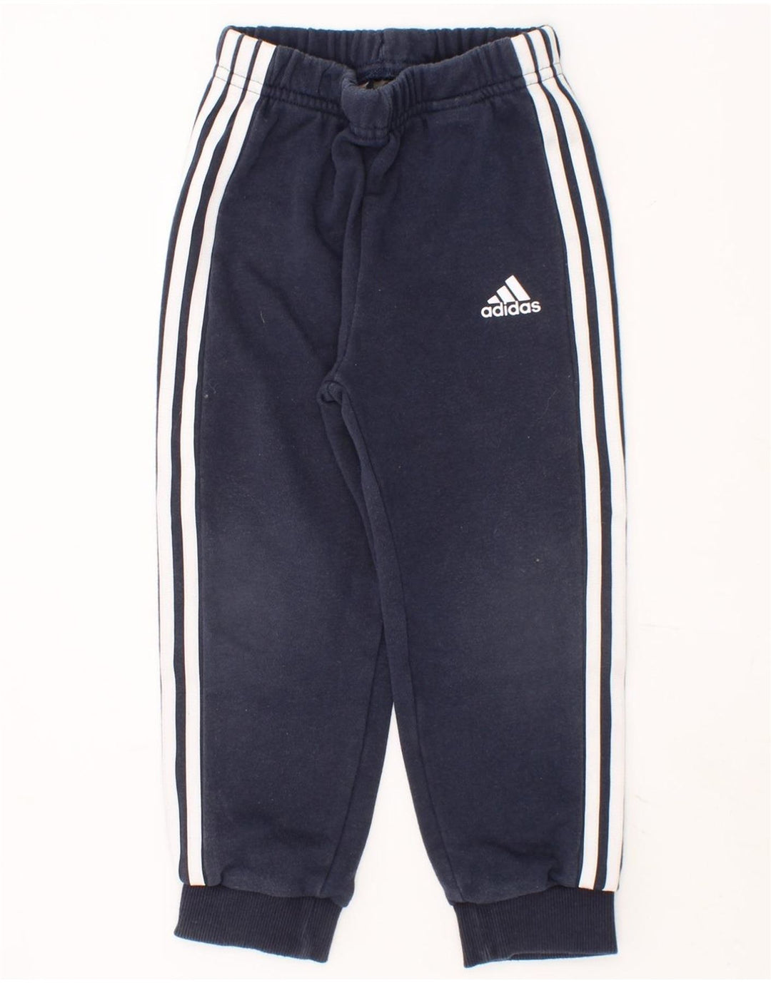 ADIDAS Boys Tracksuit Trousers Joggers 2-3 Years Navy Blue Vintage Adidas and Second-Hand Adidas from Messina Hembry 