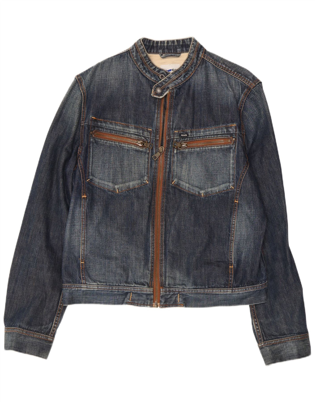 Giacca in denim da donna Gas UK 18 XL cotone blu