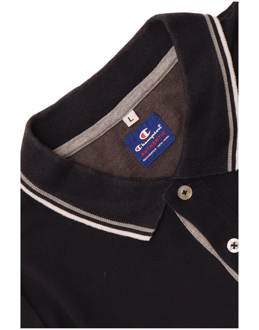 Polo da uomo Champion grande blu navy