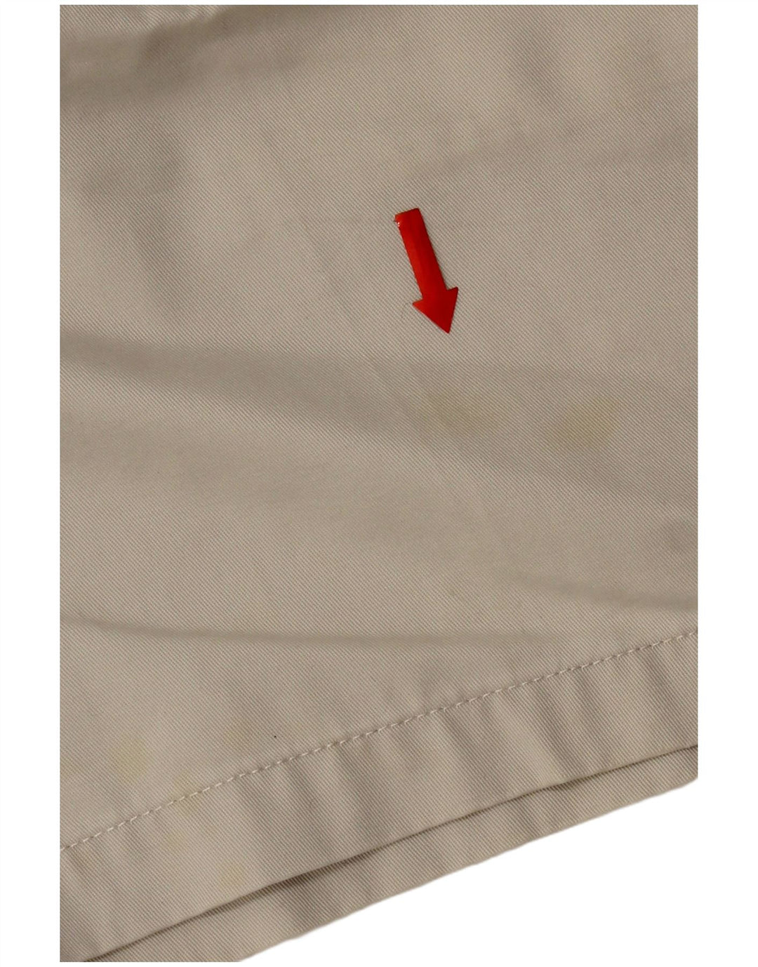 Pantaloncini chino con pegging da uomo Dockers W42 2XL cotone grigio