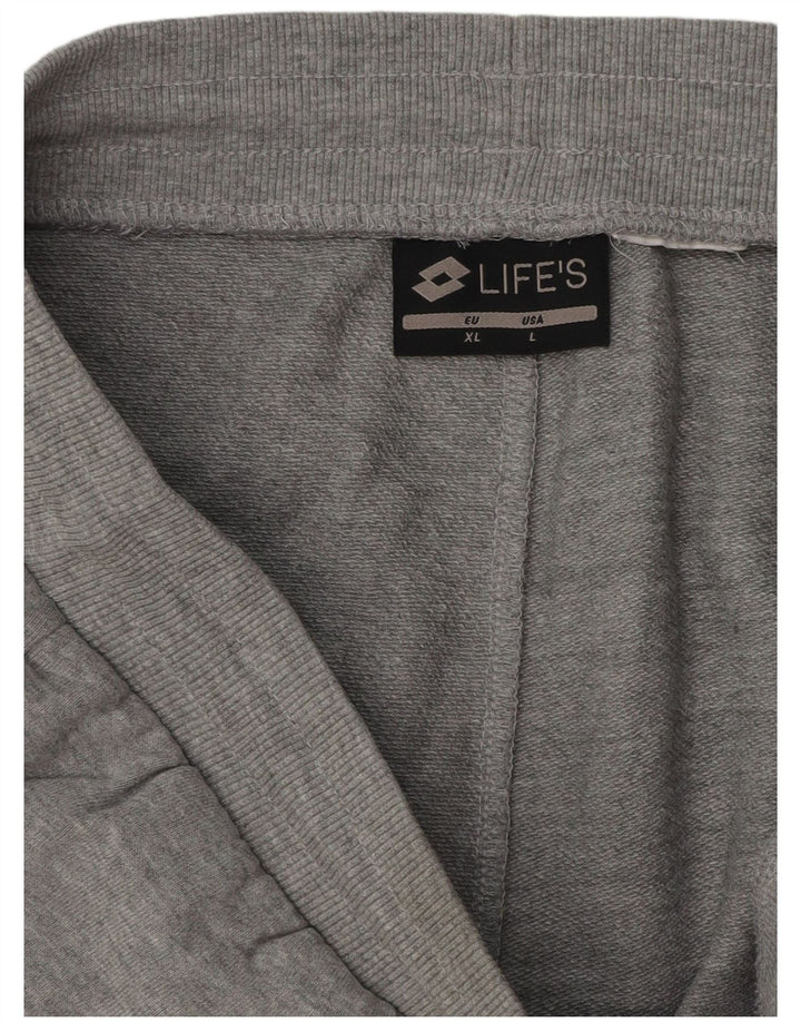 Pantaloni da tuta da uomo Lotto Joggers XL Grigio chiazzato