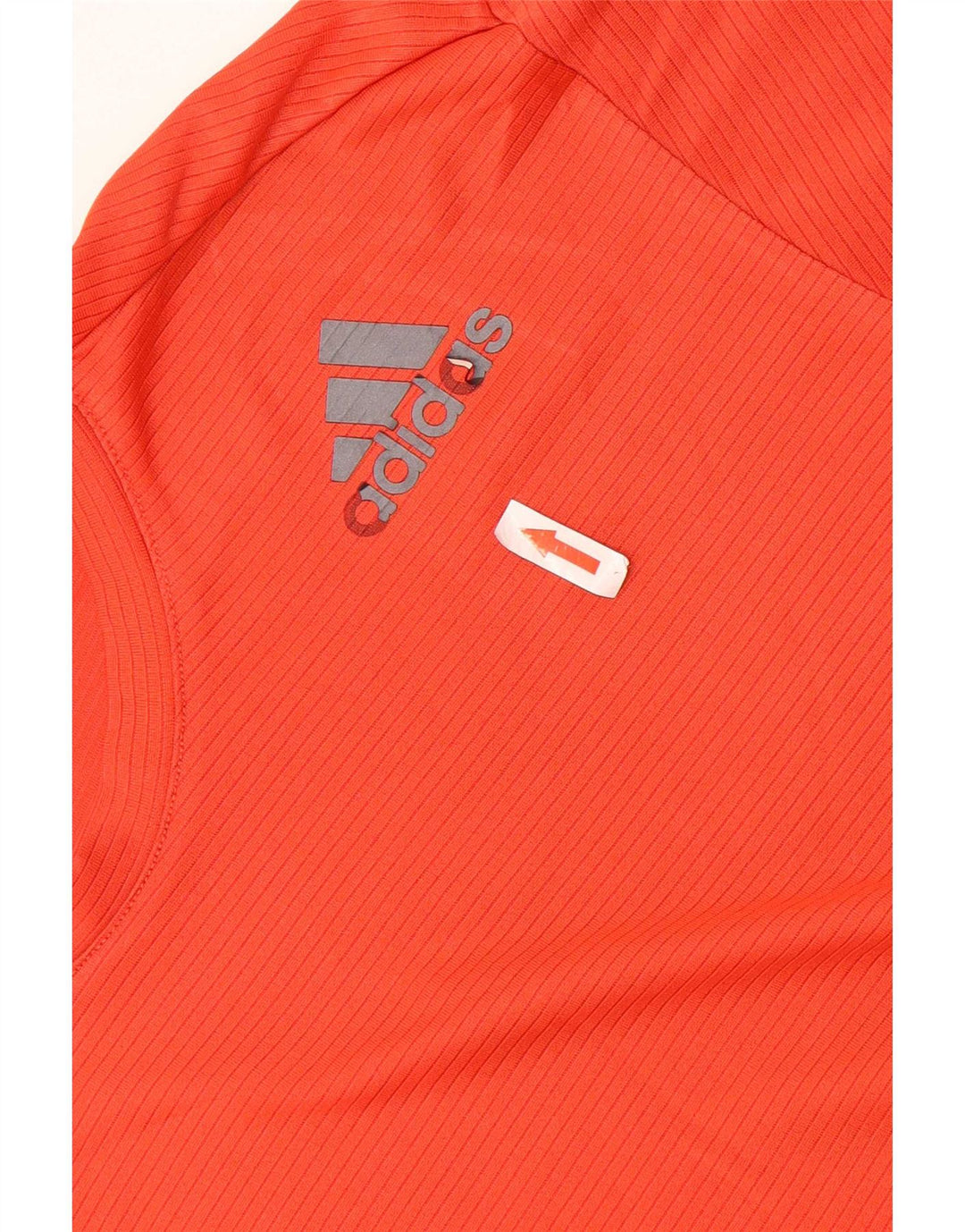 T-shirt Adidas Climacool da uomo Top rosso medio in poliestere