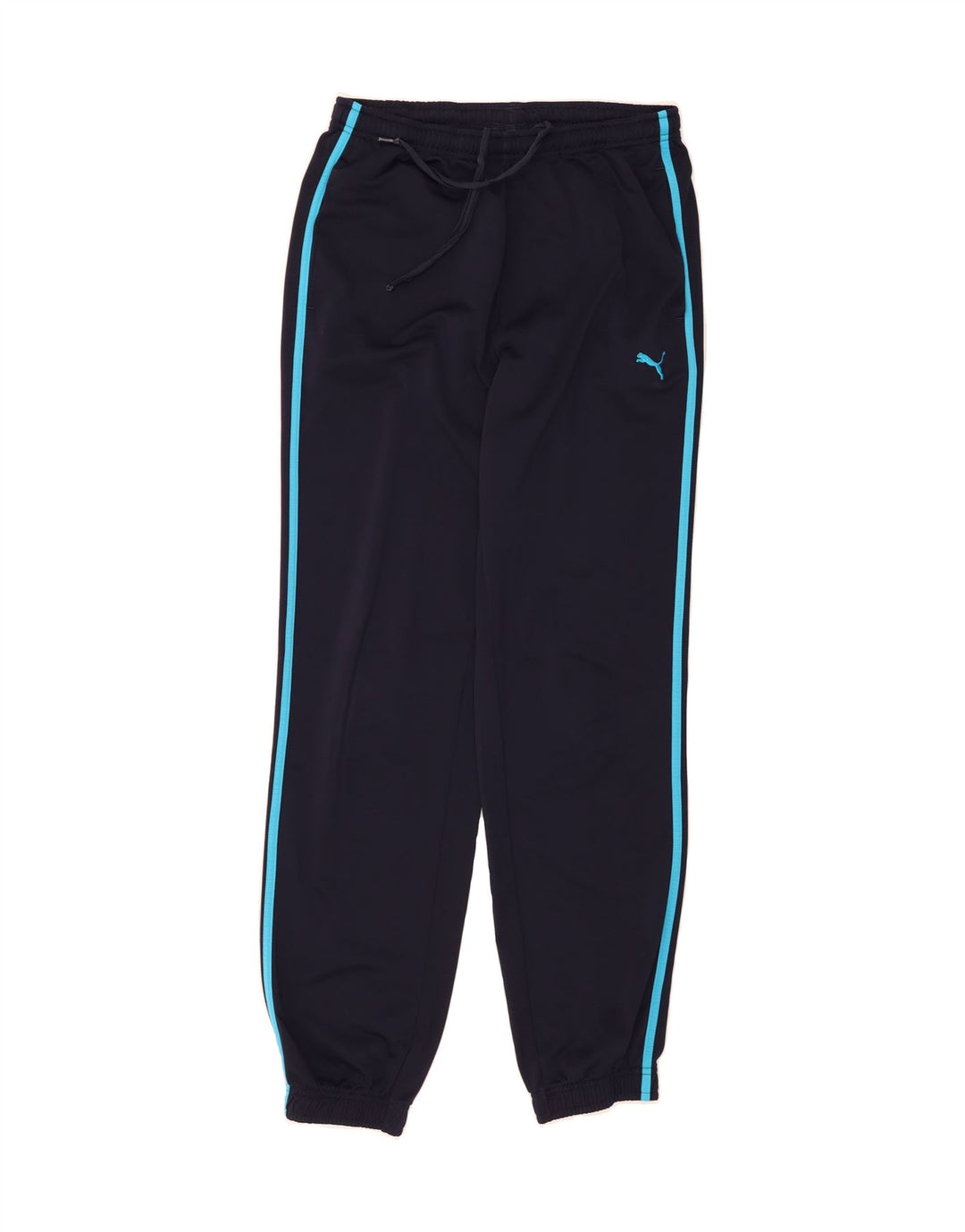 PUMA Mens Tracksuit Trousers Joggers Medium  Navy Blue Vintage Puma and Second-Hand Puma from Messina Hembry 