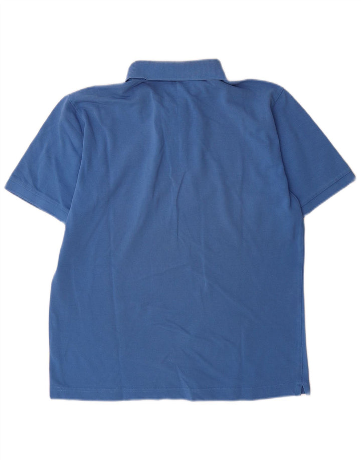 Polo Kappa Uomo Blu Medio in cotone