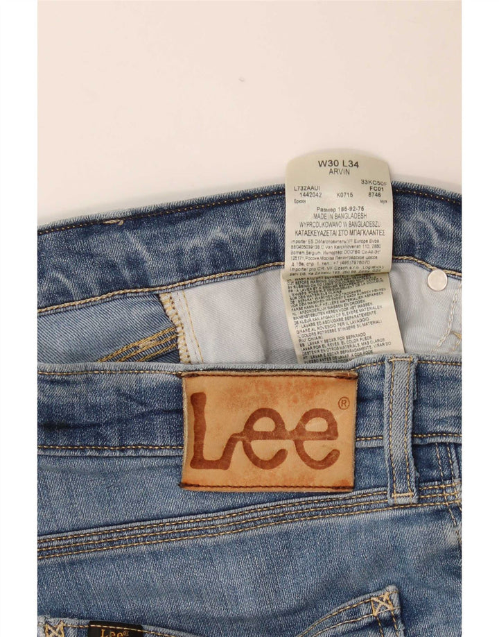 Jeans Lee Arvin affusolati da uomo W30 L34 cotone blu