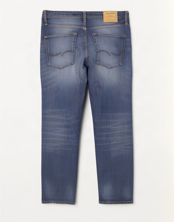 Jack & Jones Mens Mike Comfort Fit Slim Jeans W32 L30 Blue