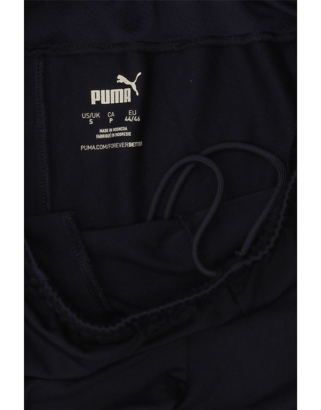 Puma Uomo Crystal Palace F.C. Pantaloni della tuta piccoli in poliestere blu navy