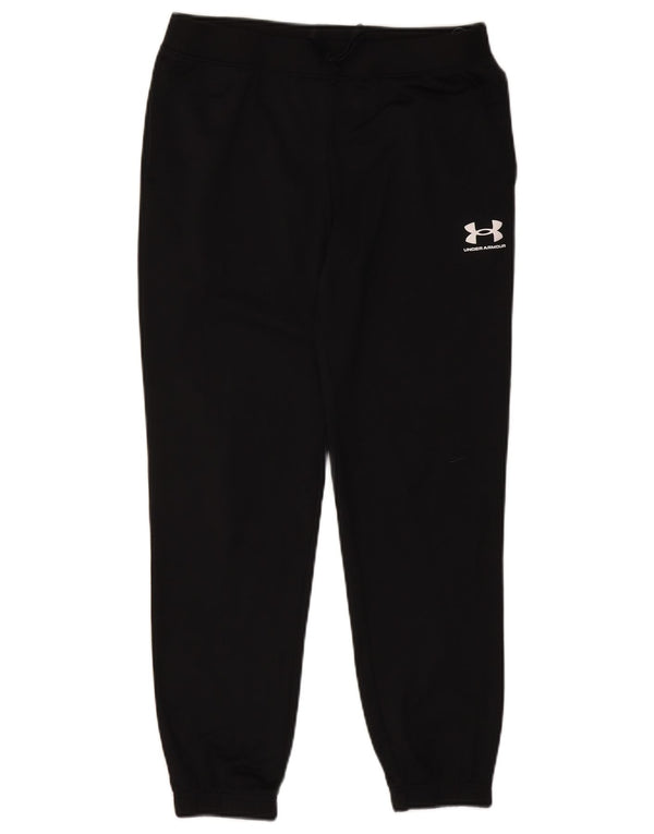 Pantaloni da tuta da ragazzo Under Armour da jogging 13-14 anni XL poliestere nero