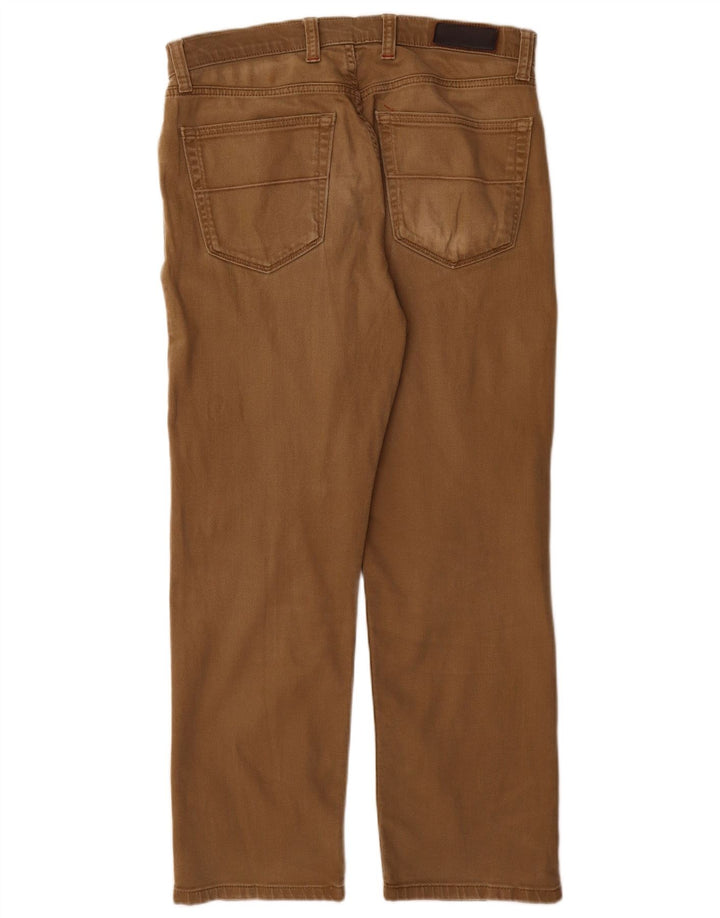 Jeans dritti regolari da uomo Marks & Spencer W32 L29 cotone beige