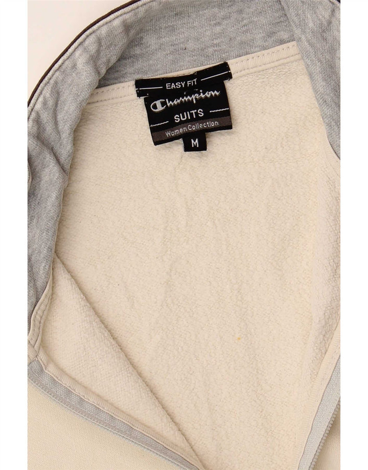 Giacca da tuta da donna Champion Easy Fit UK 14 media bianco sporco