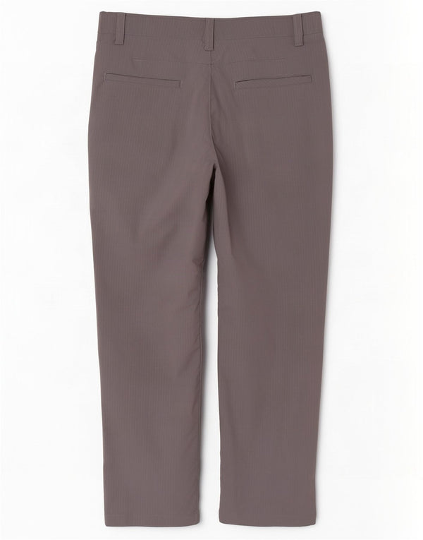 Pantaloni chino dritti da uomo Under Armour W36 L30 nylon gessato grigio