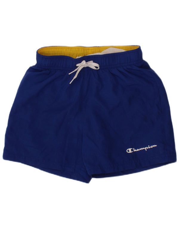 Pantaloncini sportivi CHAMPION per ragazzi 5-6 anni XS Blu Poliestere