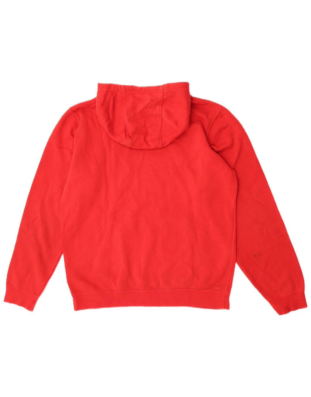 Maglia con cappuccio Nike da uomo in cotone rosso medio