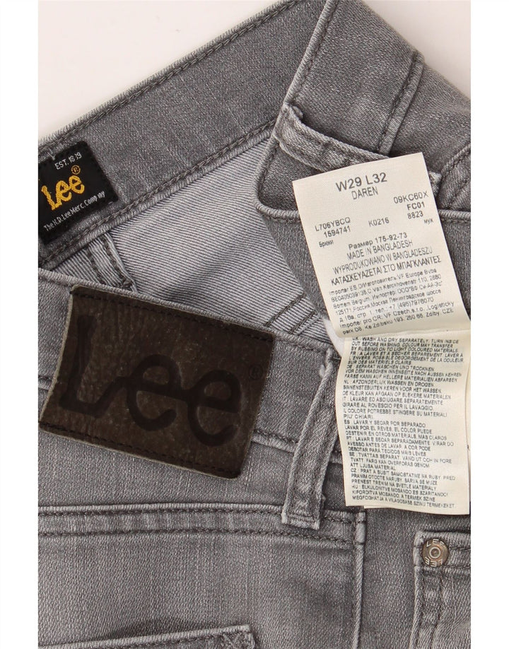 Jeans LEE Daren Slim da donna W29 L28 in cotone grigio