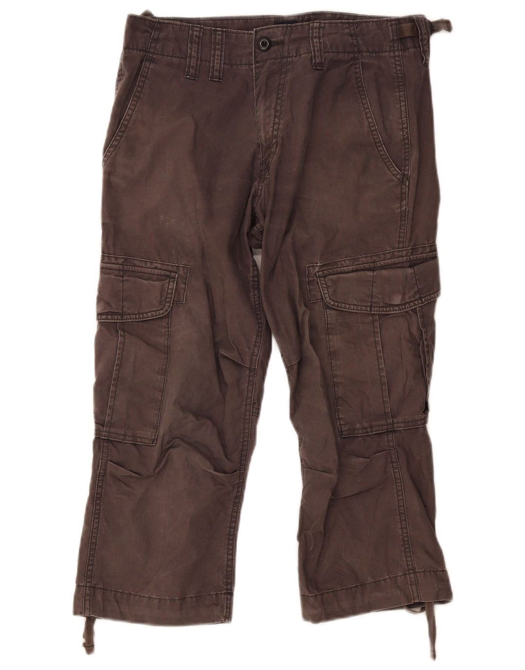 Pantaloni cargo Capri da uomo Gap W30 L22 cotone grigio