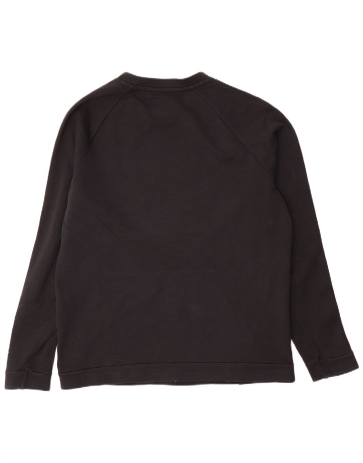 Felpa Nike Uomo Maglia Media Cotone Nero