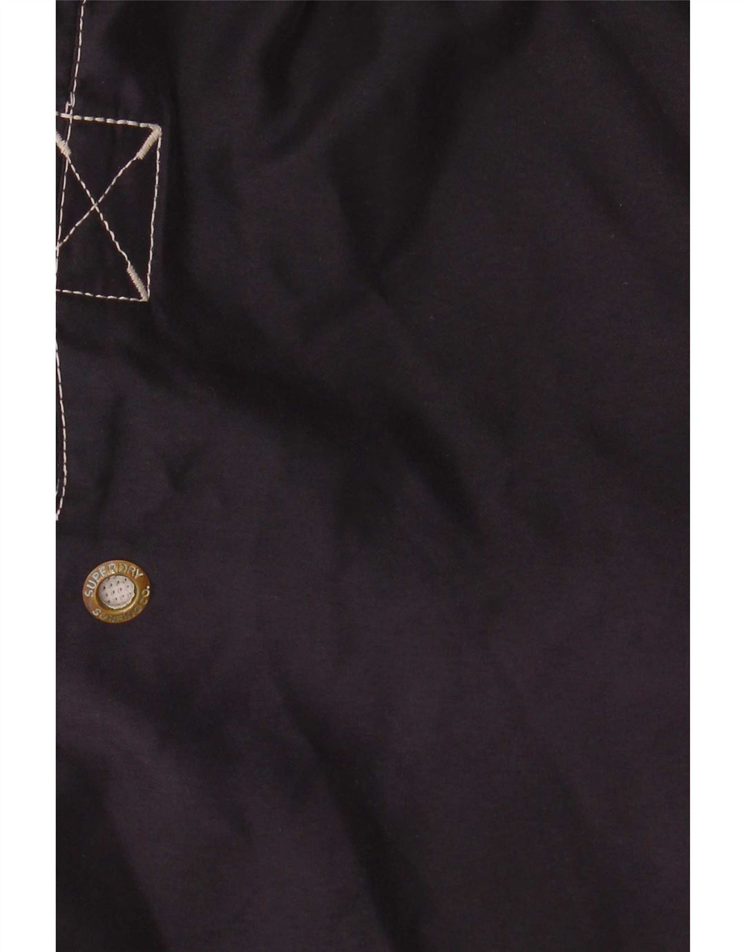 Pantaloncini da bagno grafici da uomo Superdry poliestere medio blu navy