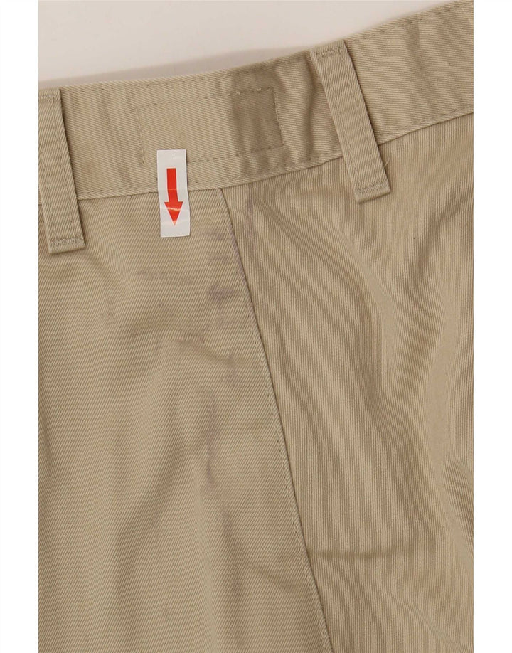 Pantaloni chino con pegging da uomo Dockers W40 L32 in cotone beige