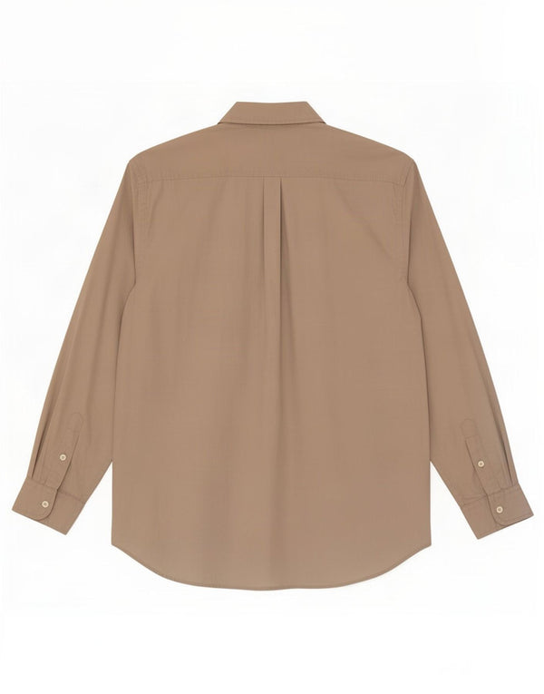 Camicia Fila Uomo Cotone Beige Medio