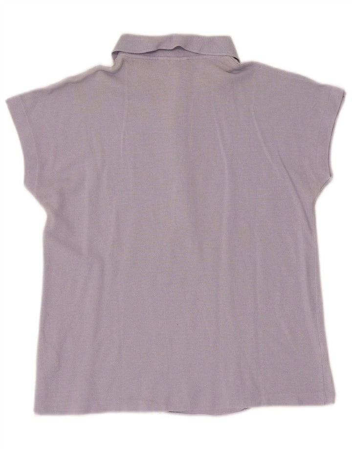 Polo da donna LACOSTE taglia 38 cotone viola medio