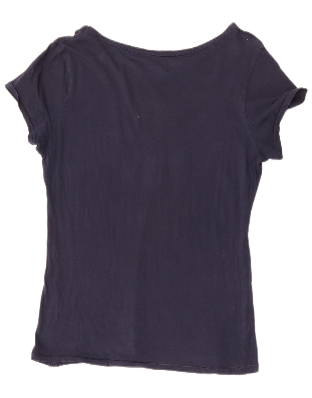 T-shirt grafica da donna Timberland Top UK 12 medio blu navy
