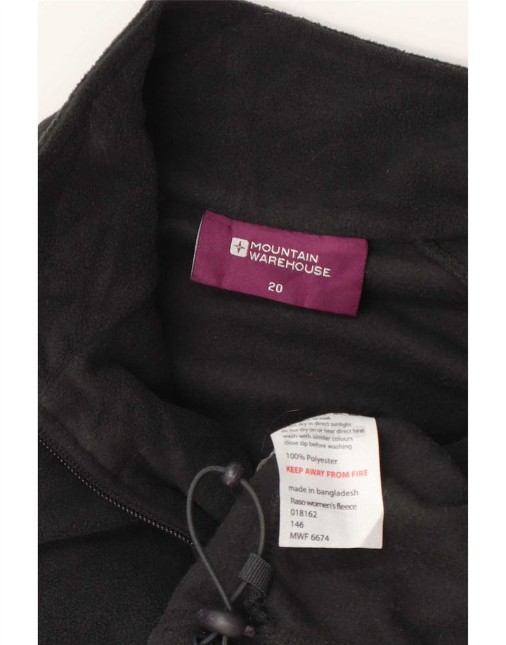 Giacca in pile da donna Mountain Warehouse UK 20 2XL Poliestere grigio