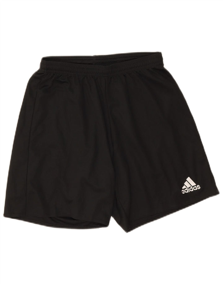 Pantaloncini sportivi Adidas Aeroready da donna UK 10 piccoli poliestere nero