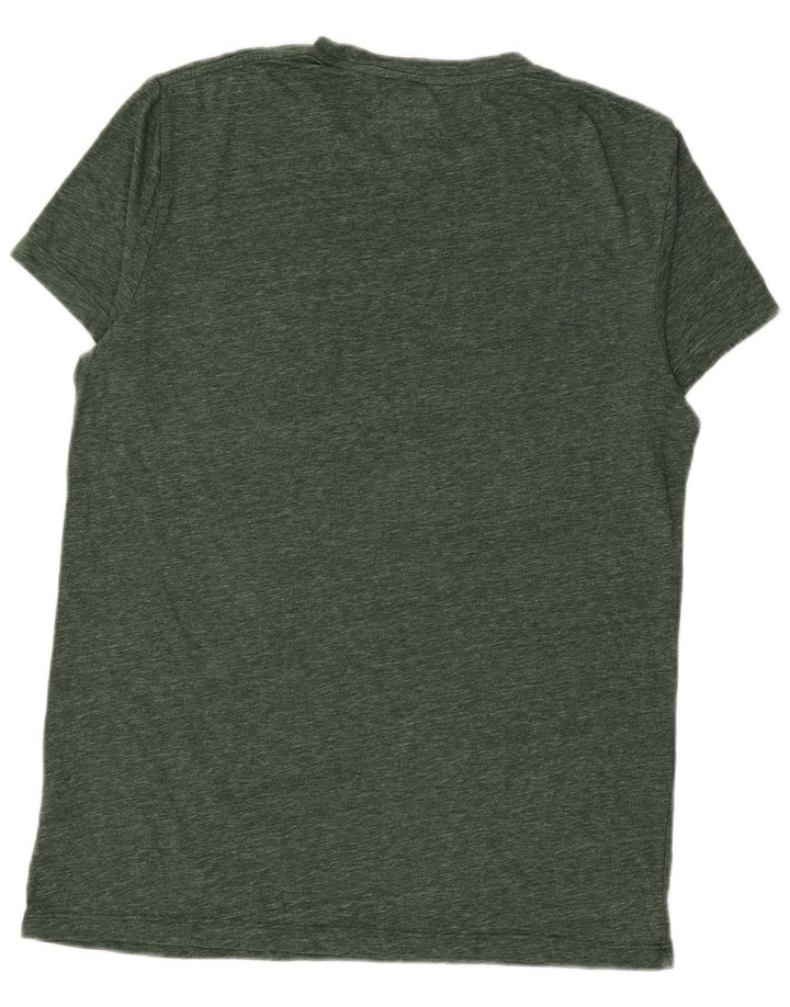 JACK WILLS T-shirt da uomo Top grande in cotone verde