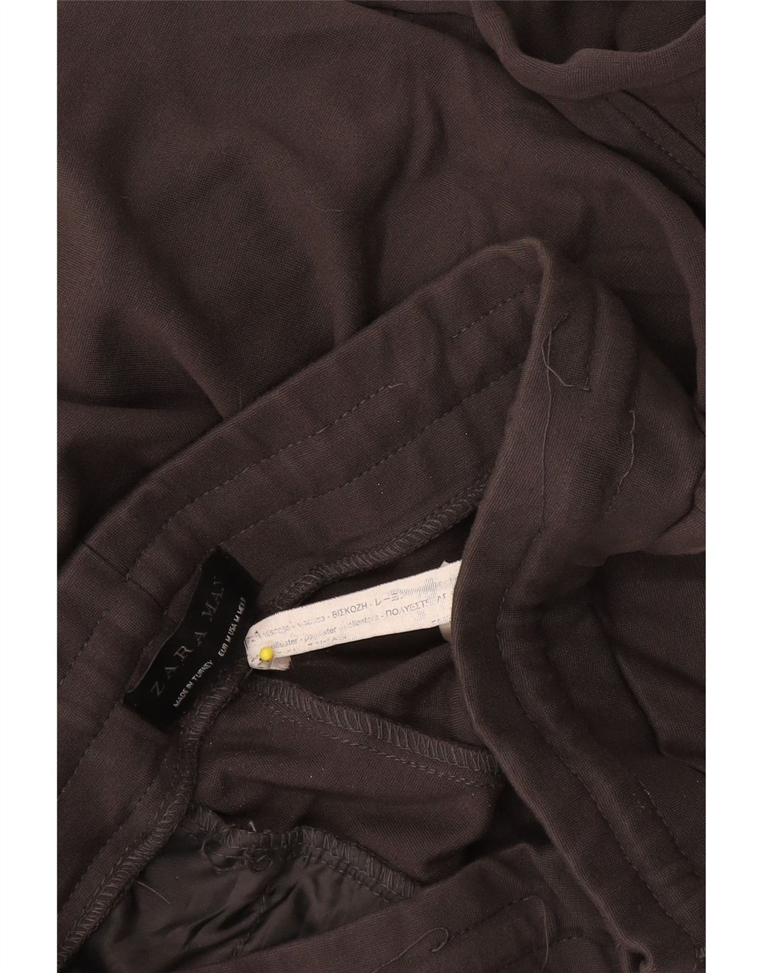 Pantaloni da tuta Zara da uomo Joggers in viscosa grigio medio