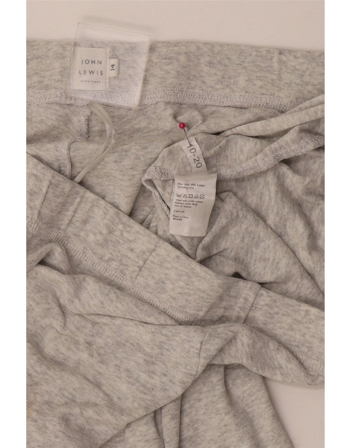 Pantaloni da tuta da donna John Lewis Joggers UK 14 Grigio medio chiazzato