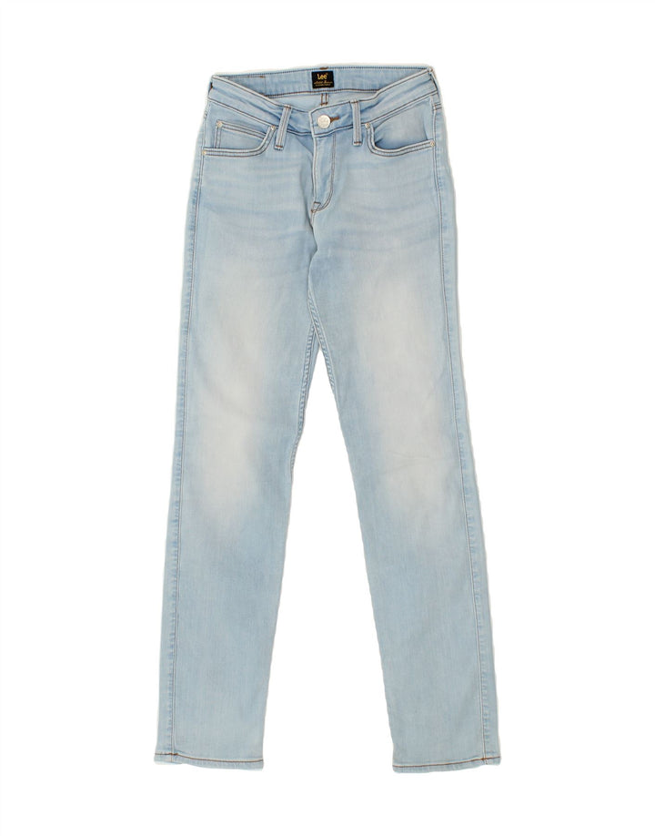 LEE Womens Marion Straight Jeans W27 L31  Blue Cotton Vintage Lee and Second-Hand Lee from Messina Hembry 