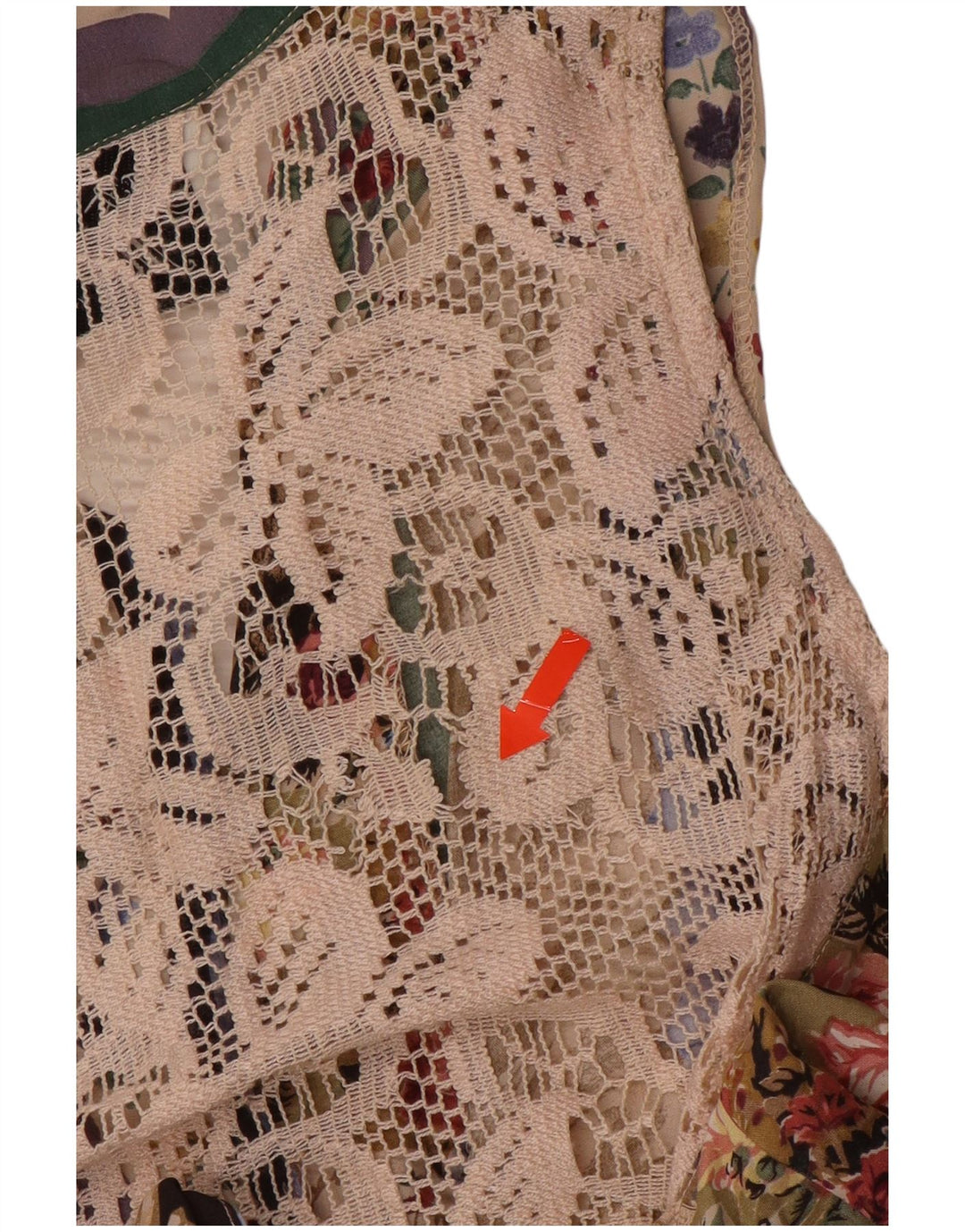 Abito camicia da donna MASTRO MODA UK 12 Medio multicolore floreale