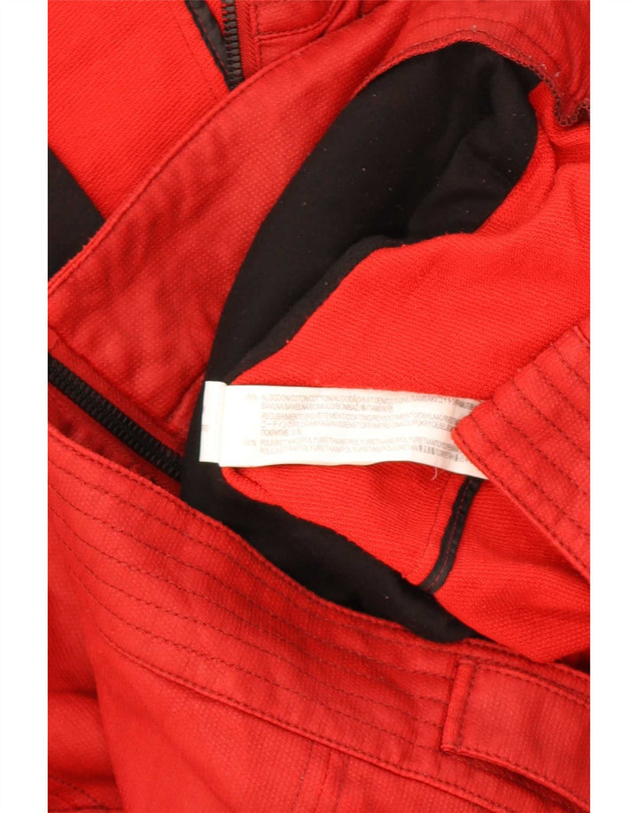 Giacca utility da uomo Zara UK 36 piccola rossa in poliestere