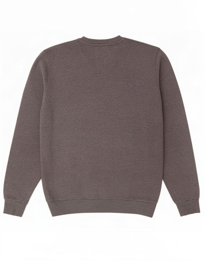 Felpa da uomo Lyle & Scott in cotone grigio medio
