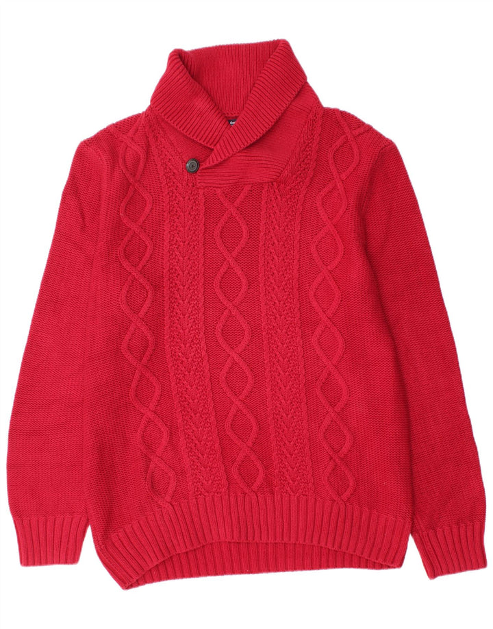 Maglione Gap da uomo con collo a scialle XL rosso