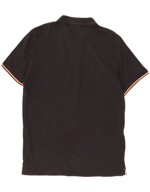 Polo da uomo CHAMPION XL in cotone nero