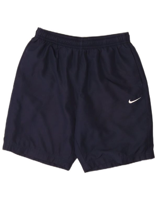 Pantaloncini sportivi da uomo NIKE Large blu navy in poliestere