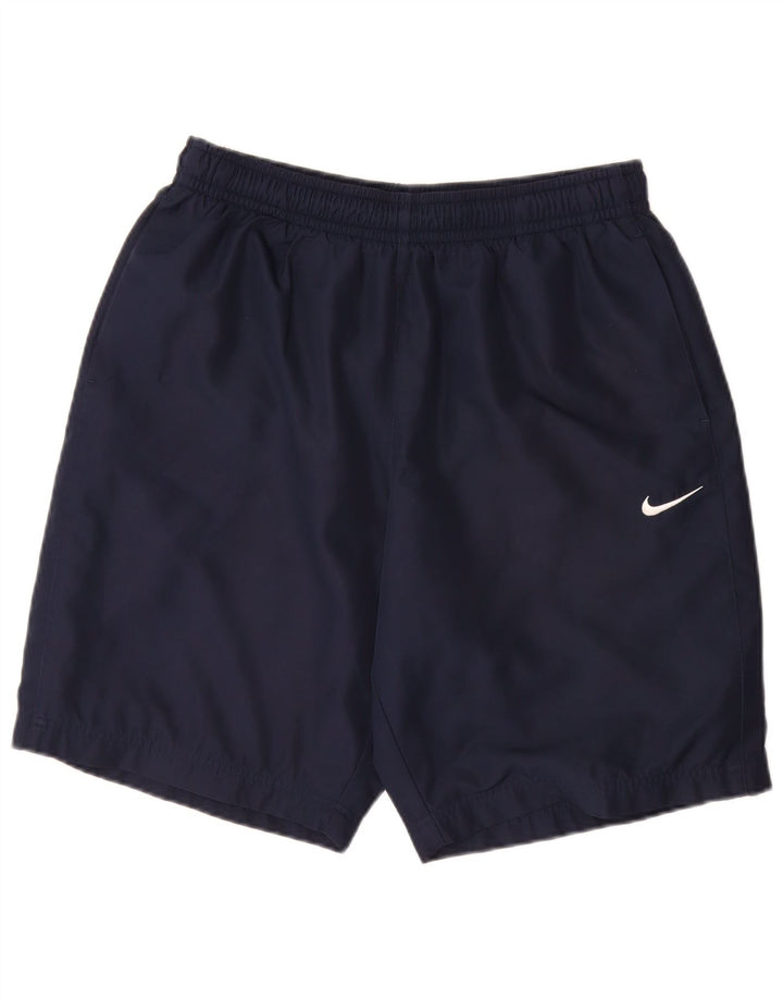 Pantaloncini sportivi da uomo NIKE Large blu navy in poliestere