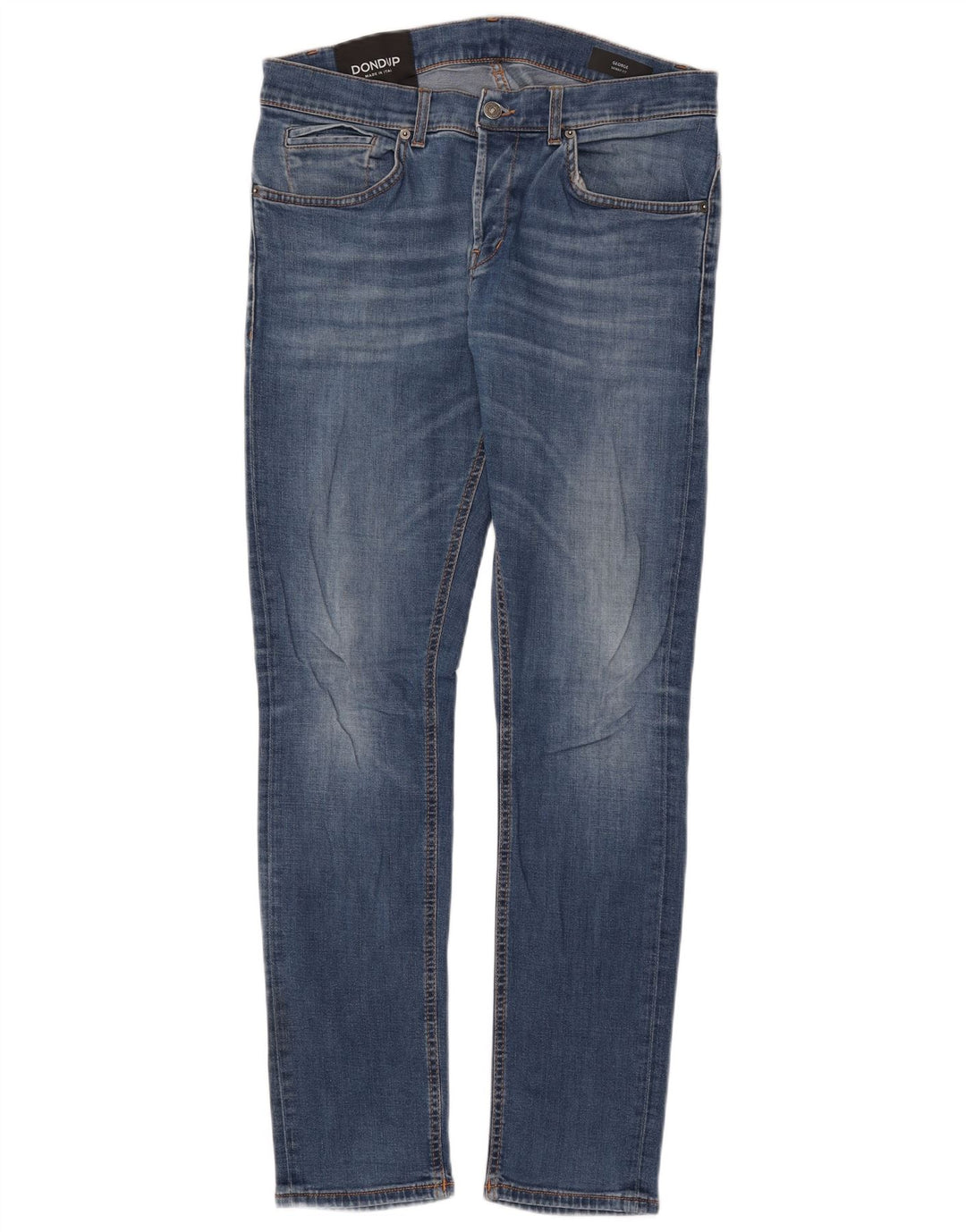 Dondup Jeans skinny George da uomo W34 L32 in cotone blu