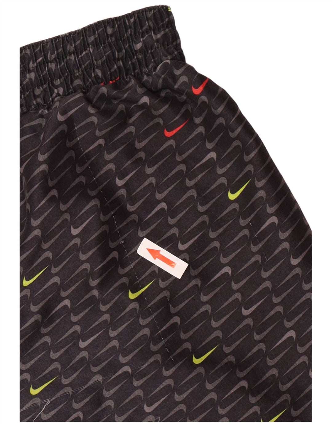 Pantaloncini da bagno Nike Graphic da uomo grandi grigi