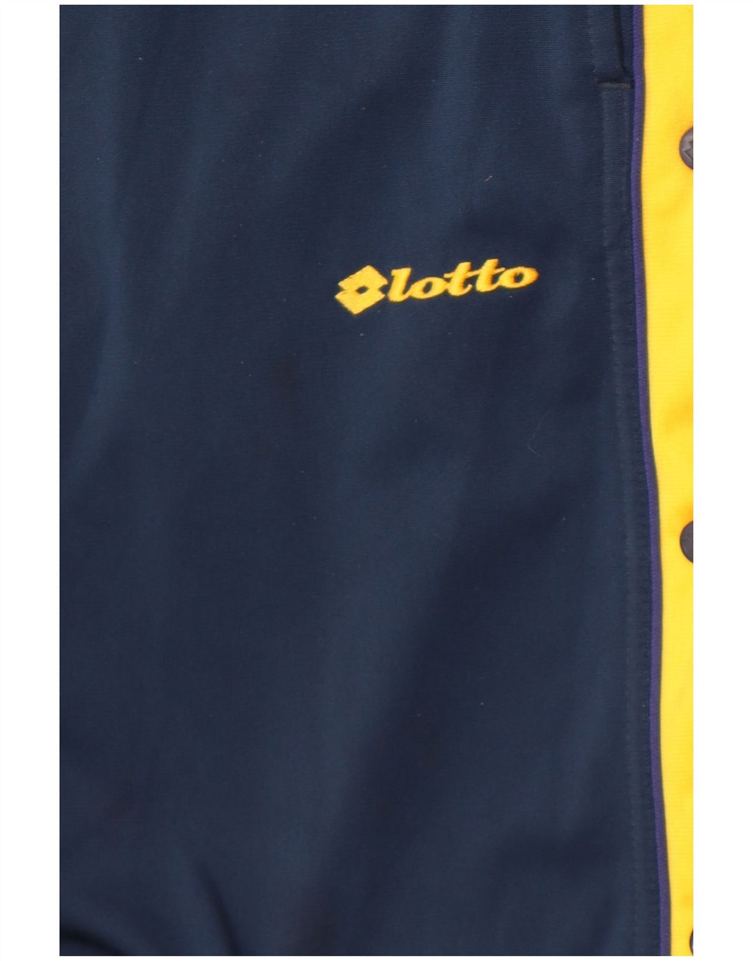 Pantaloni da tuta da jogging da uomo Lotto a blocchi di colore blu navy medio