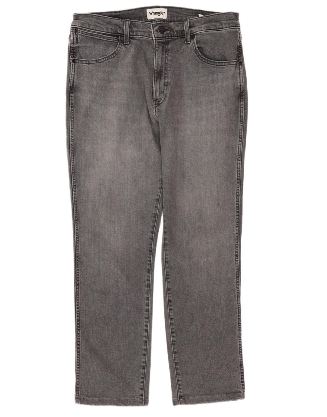 Jeans slim da uomo Larston WRANGLER W33 L27 cotone grigio
