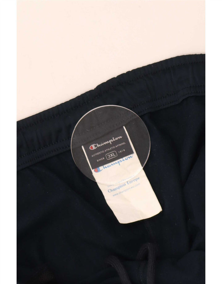 Pantaloni da tuta da uomo Champion 3XL poliestere blu navy
