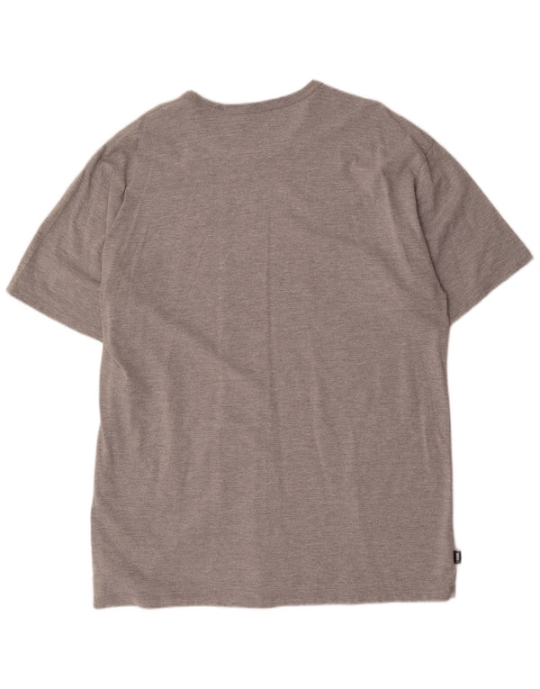 T-shirt da uomo vestibilità classica VANS Top XL in cotone grigio