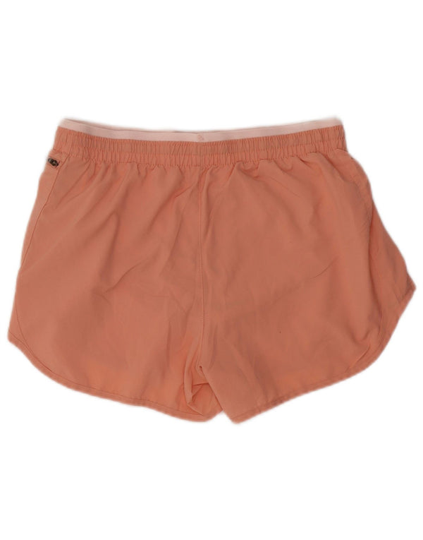 Pantaloncini sportivi Nike da donna UK 12 poliestere a righe rosa medio
