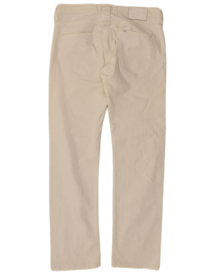 Jeans Powell da donna Lee W36 L33 cotone bianco