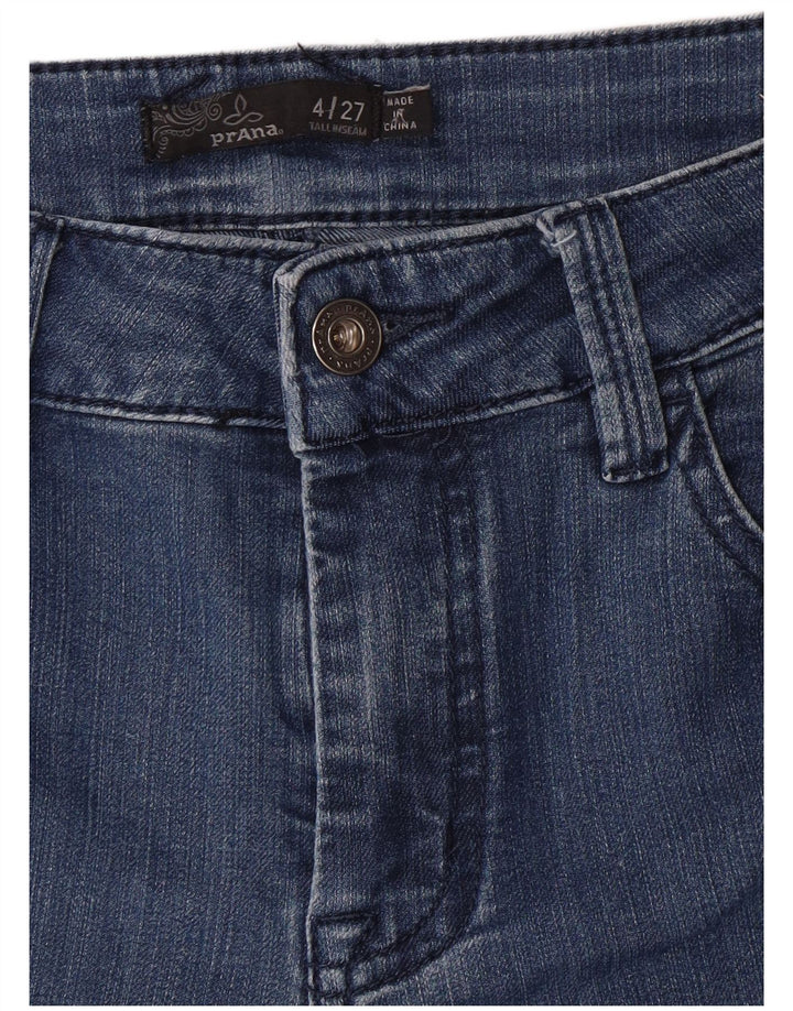PRANA Jeans skinny da donna US 4 piccoli W27 L31 Blu